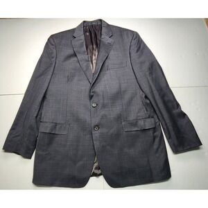 Mens Lauren Ralph Lauren Grey Sports Suit Coat Jacket Blazer Wool 46L